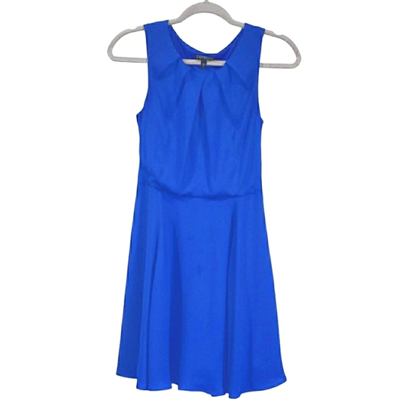Express Cobalt Blue dress - Picture 3 of 7
